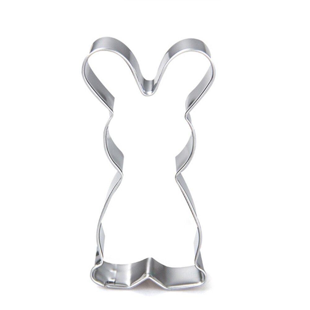 Cutting Rabbit Mold Home Bakeware Eco-friendly Cookie Cutter Cute Reusable Baking Gadget Cake Tool Stainless Steel Kitchen