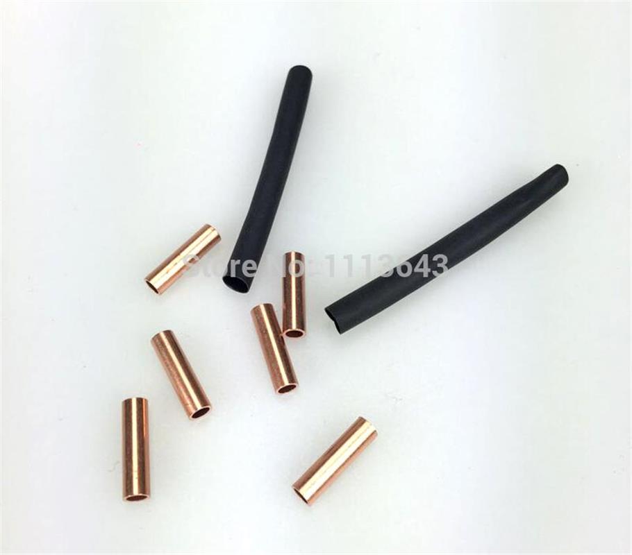 Carbon Fiber Floor Heating Wire Connection Kits Copper Tube and Heat Shrinkable Sleeves