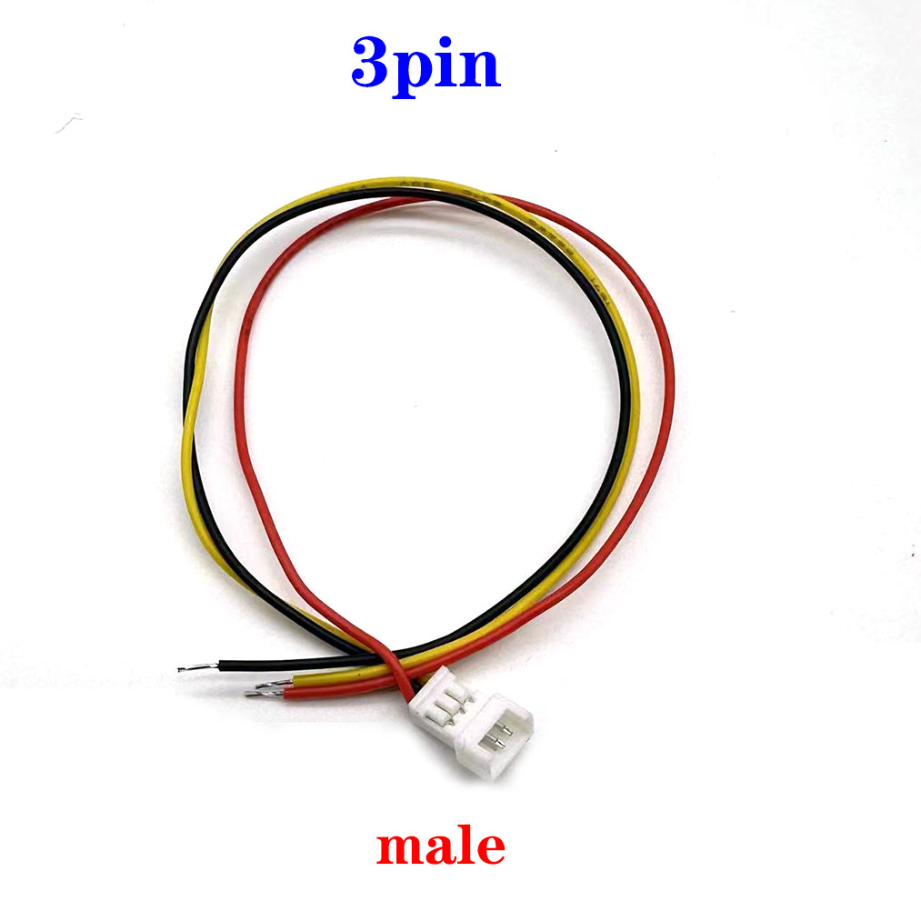 1-5PCS JST1.25 2Pin wire connector plug socket JST PH1.25mm 2P male female socket battery charging cable terminal