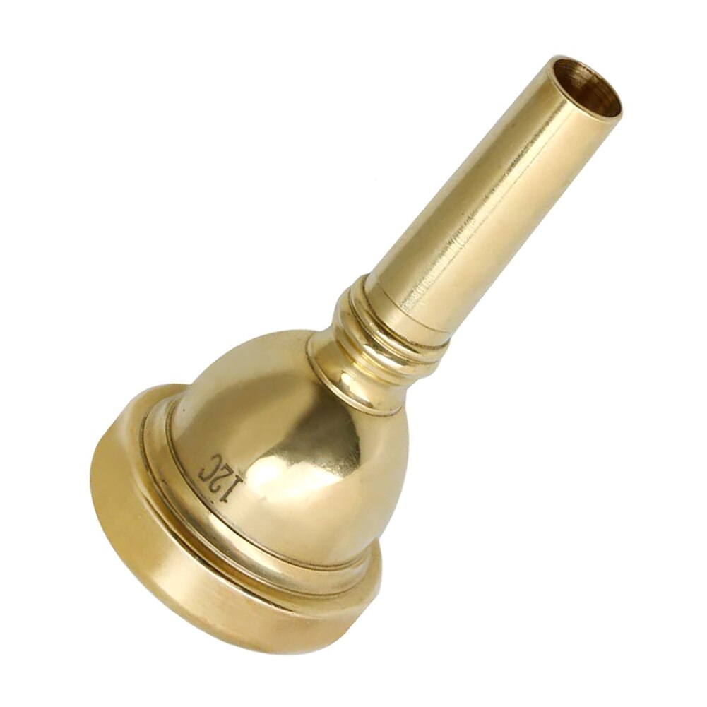 12C Vergulde Mondstuk Trompet Trombone Mondstuk Vervanging Stijlvolle En Duurzame Professionele Tool Brass Instrumenten