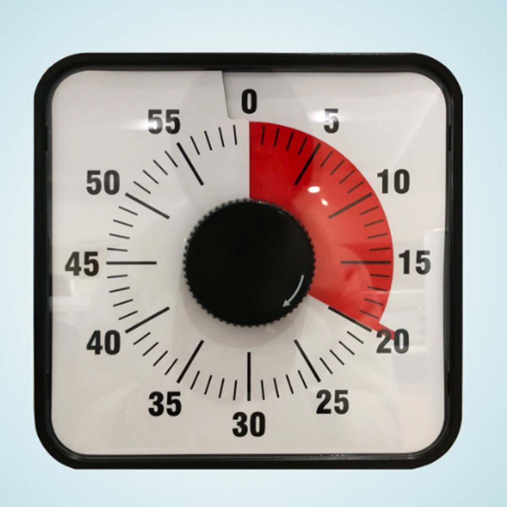 Timing alarm clock student learning time manager Reminder time Timer Manual machinery Kitchen timing beauty skin care