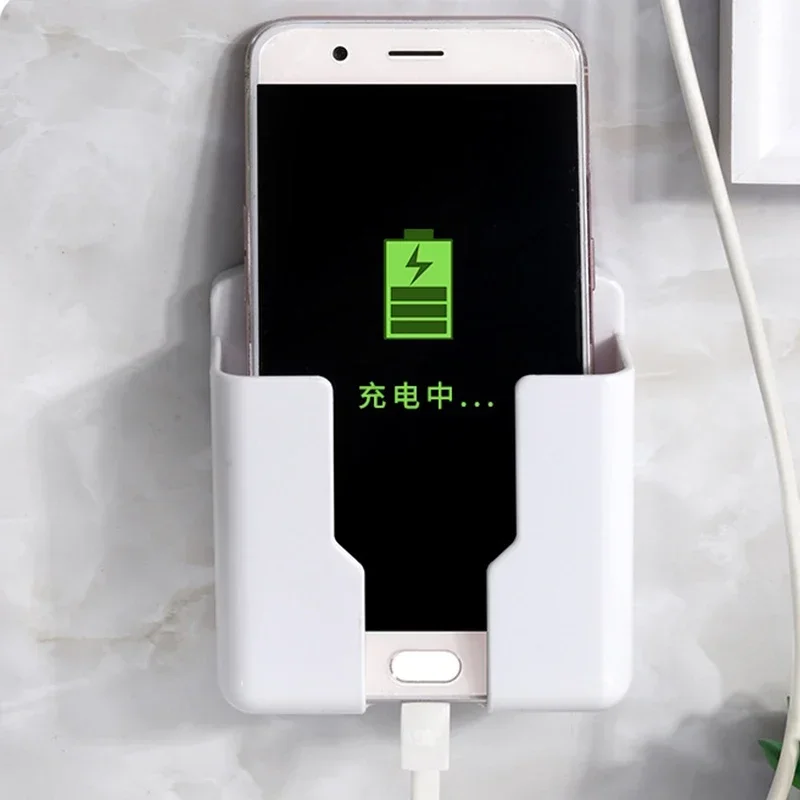 Telecomando per condizionatore d'aria Scatola portaoggetti bianca universale montata a parete Staffa per supporto per telecomando Scatola portaoggetti Accessori da cucina