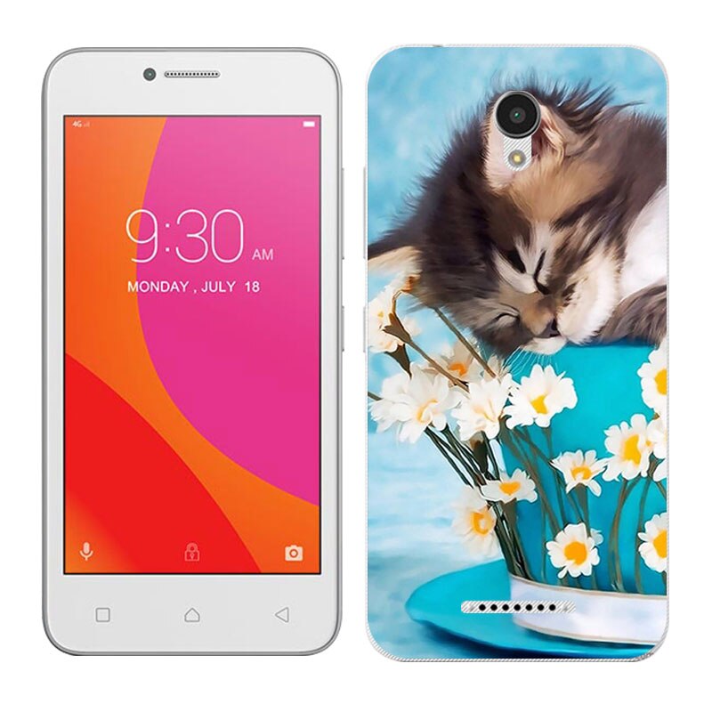 Soft Phone Case For Lenovo Vibe A2016A40 A Plus A1010 A20 A1010a20 Back Cover Sleeping Painted For Lenovo Vibe B A2016 A40: 03