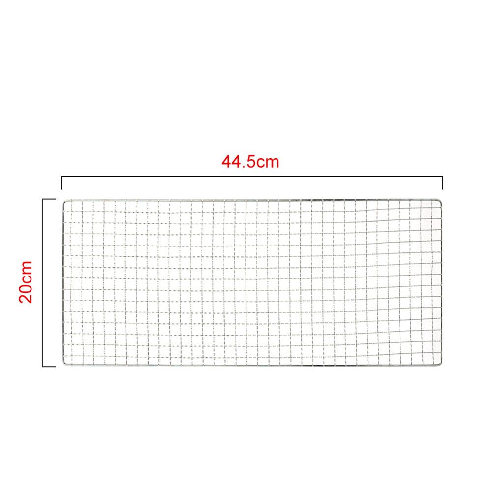 Barbecue Pan Bbq Gereedschap Stalen Plaat Bakken Handig Praktische Party Bakplaten Grill Plaat Professionele Keukengerei Kookgerei: 44.5x20cm