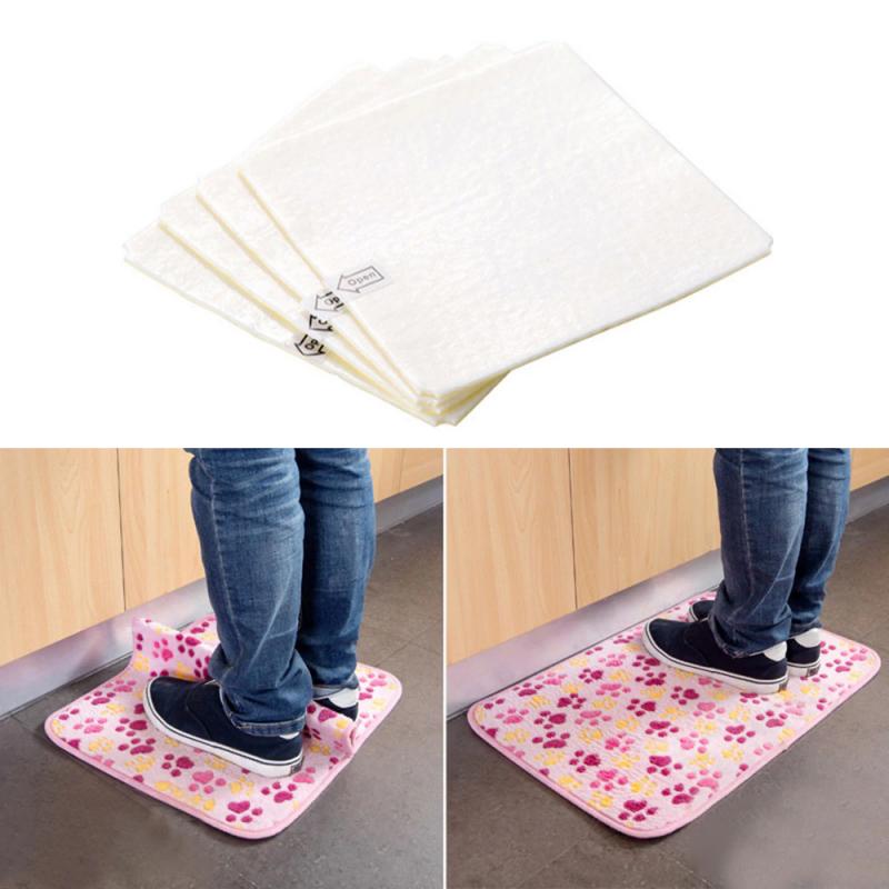 4Pcs Tapijt Pad Dubbelzijdig Sticker Anti Slip Mat Pads Anti Slip Hoeken Gripper Stopper Bad Rug mat Voor Badkamer