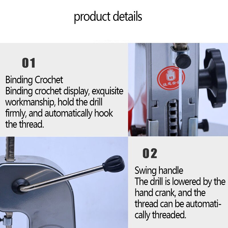 All-steel Belt Punching Machine Document Punching Machine Manual Binding Machine Manual Belt Knife Binding Machine CH