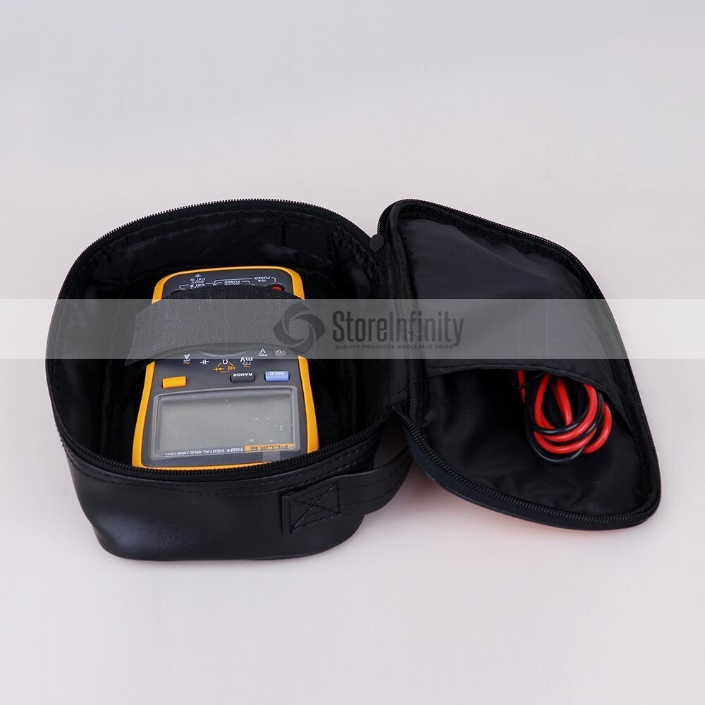 Soft Case Holster Belt Carrier for Fluke Multimeter 117 115 116 15B+ 17B+ 18B+ 116C 117C 175 179 52-II 87V H12