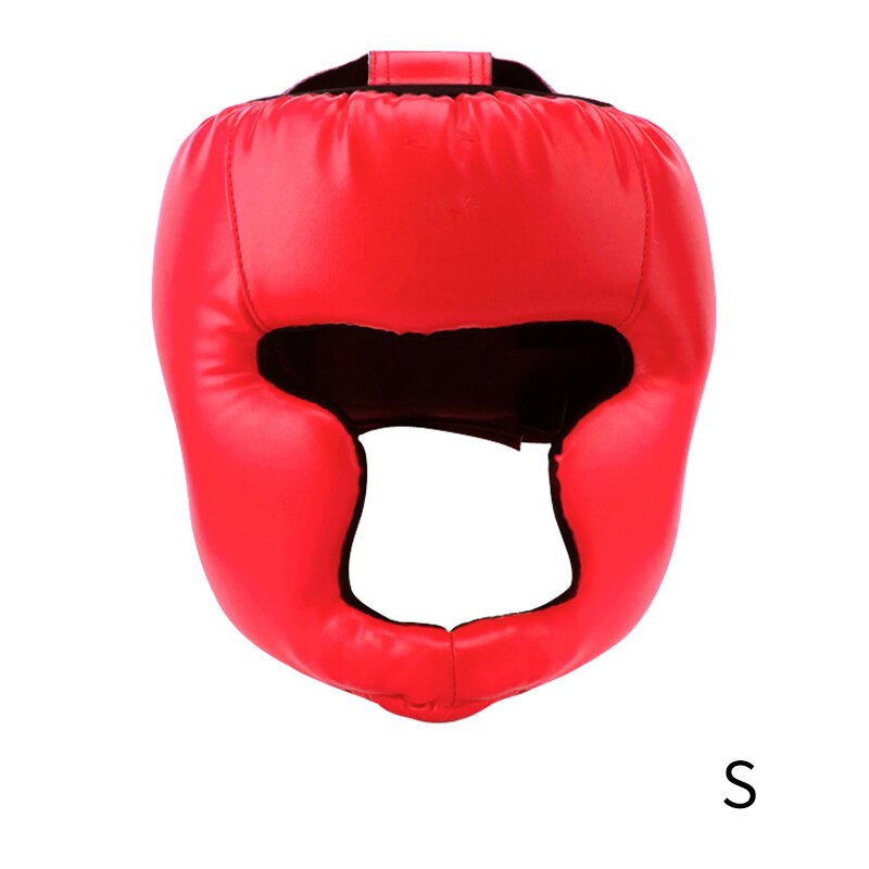 Boxing Helmet Head Guard PU Karate Muay Training Adults Kid Equipment: 06