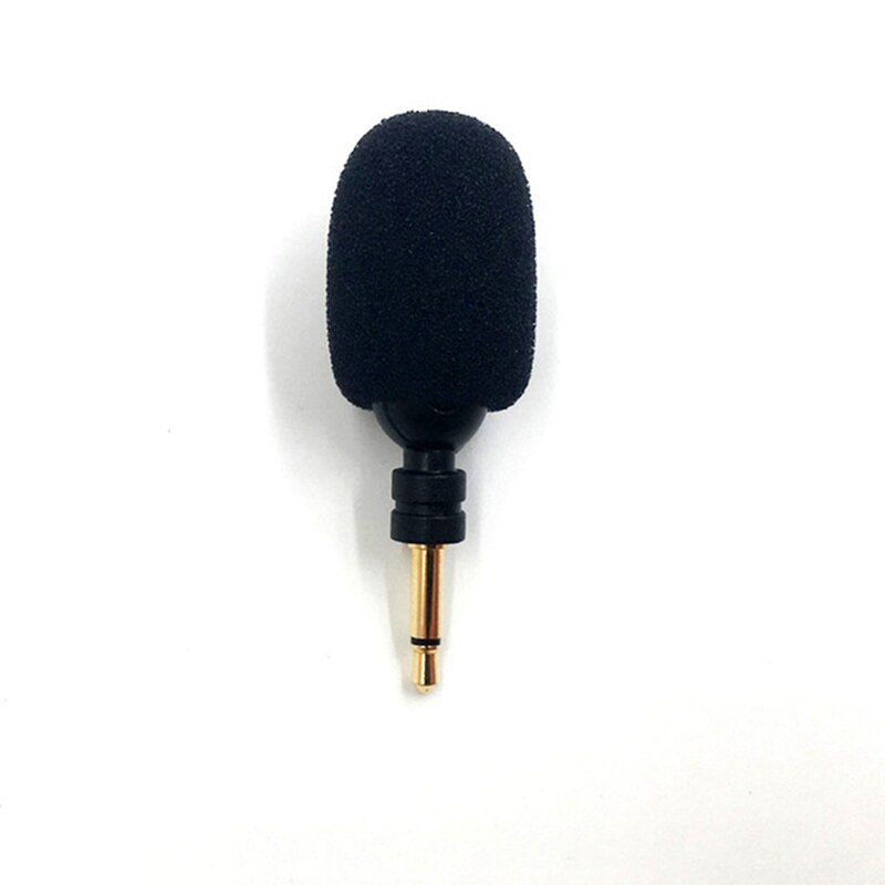 Portable Mini 3.5mm Mono/ Stereo/ 4 Pole Mini Microphone Flexural Bendable Microphone for Mobile Phone Computer Recording Device: mono