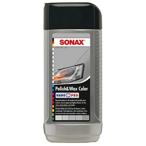 Sonax-producto de limpieza de coche, Nano brillante y protector, color gris,