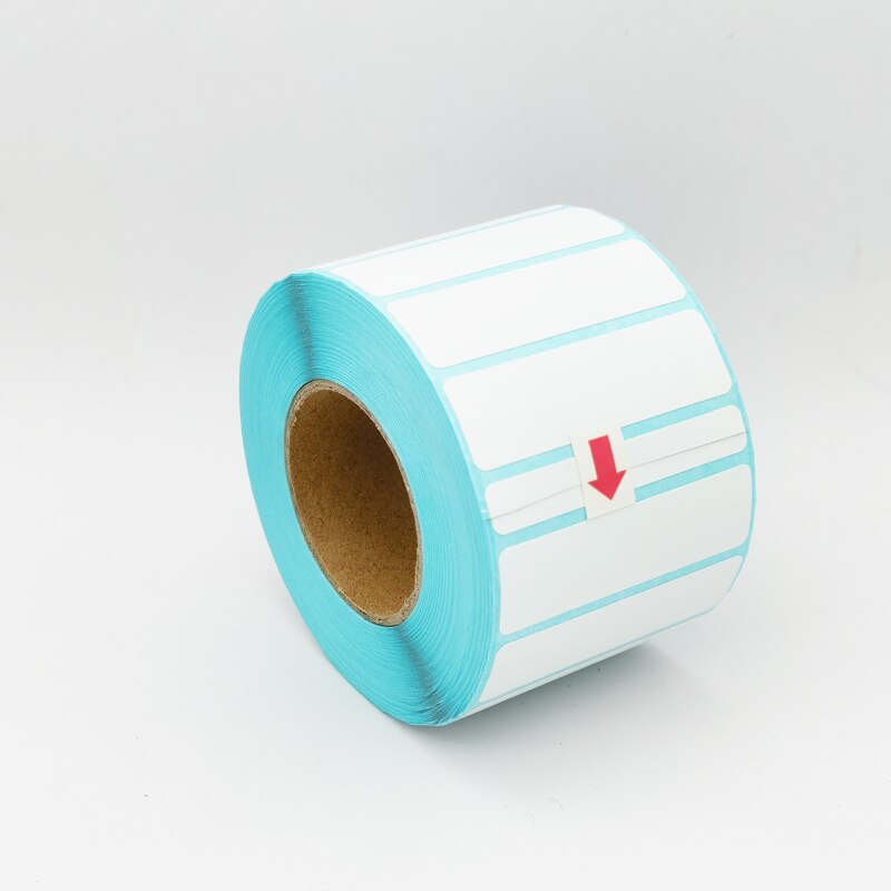 55 50 45 40 35 30 25 20 15 10 Blank Thermal Heat Sensitive Label Direct Print Bar Code Adhesive Unremovable Sticker