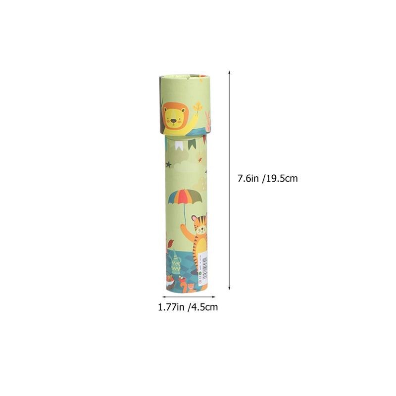 6pcs Cute Kaleidoscope Rotating Magic Colorful World Toys Imaginative Educational Toys Random Color Classic Toys