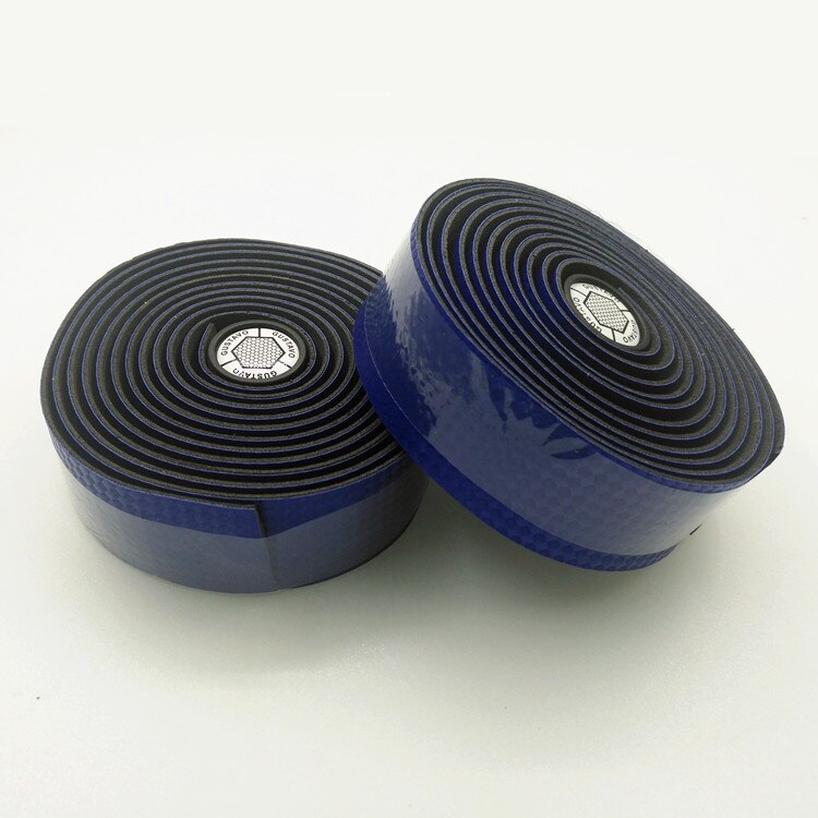 Racefiets Stuurlint Fiets Fixed Gear Waterdichte antislip Stuurlint Wrap Fiets Onderdelen: Marine blauw