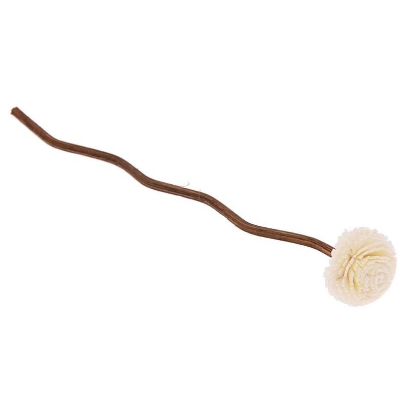 5pcs Wavy Rattan Reeds Through Flowers Diffusers Accessories DIY Reed Diffuser Replacement Stick Home Decor