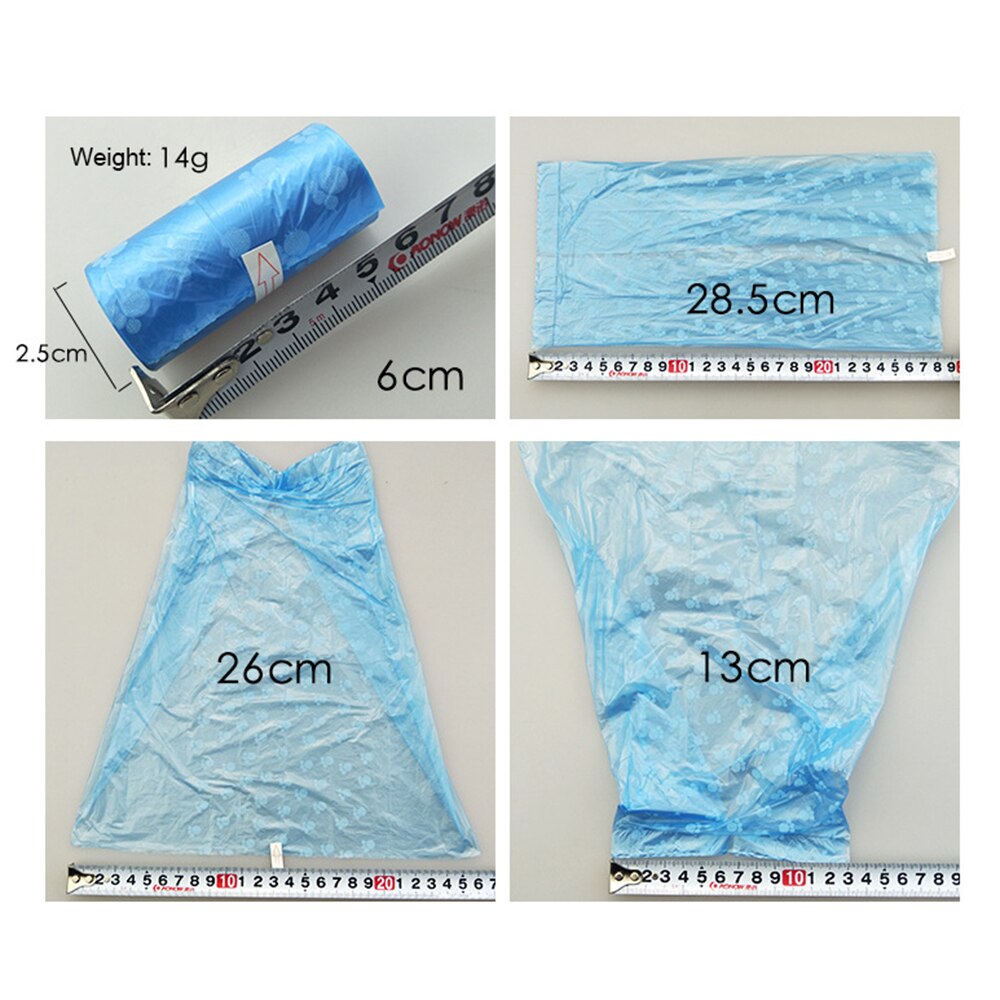 Pets Dogs Poop Bags Dispenser Collector Scoop Holder Puppy Cats Pooper Garbage Bags Small Rolls Outdoor Clean Pets Waste Bag