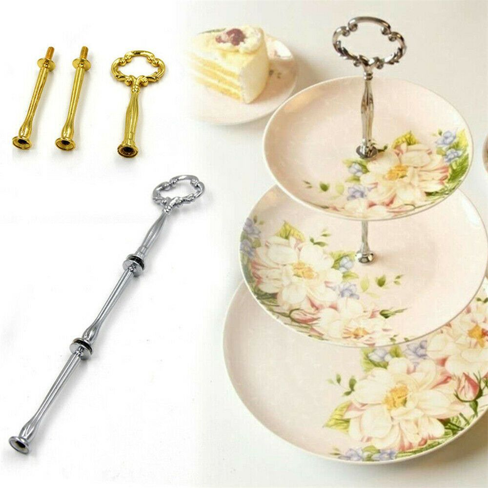 3 Tier Handvat Party Decor Cake Cupcake Houder Mini Plaat Stand Staaf Hardware Tool