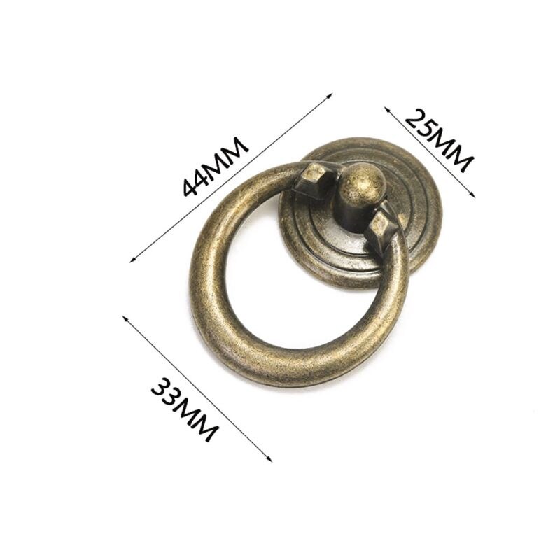 Antique Furniture Handles Drawer Cabinet Door Knobs Pull Handles Retro Decor: 15