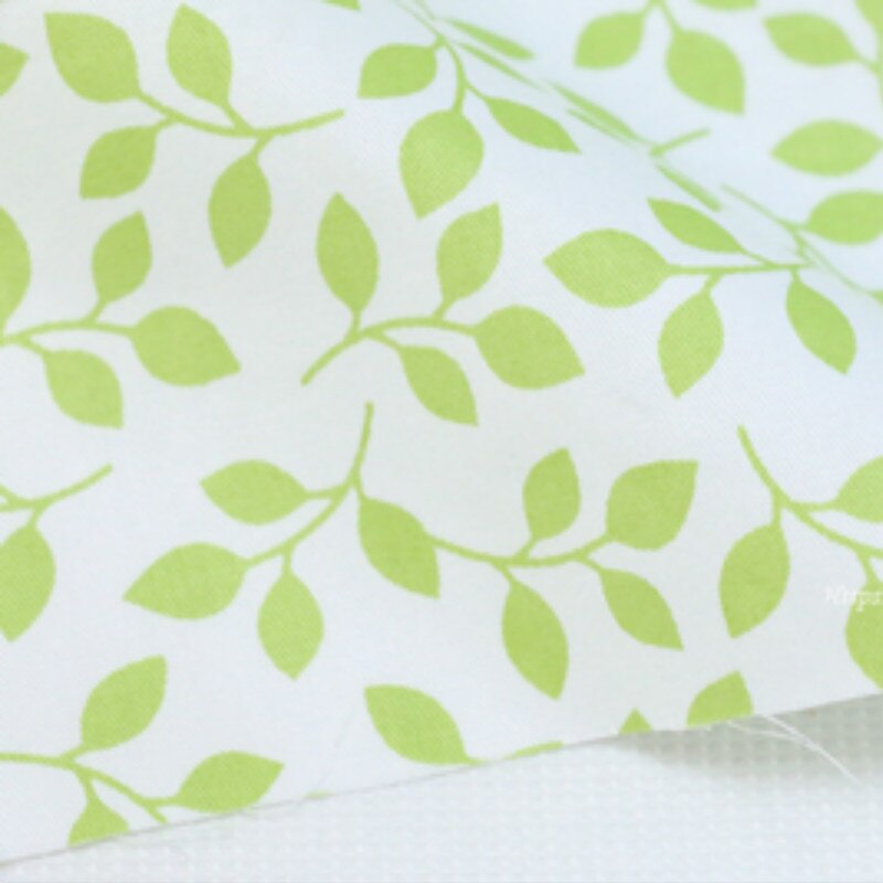 50x160 cm Groene Bladeren Serie Katoen Patchwork stof voor DIY Naaien Quilten Fat Quarters Materiaal Voor Baby & poppen