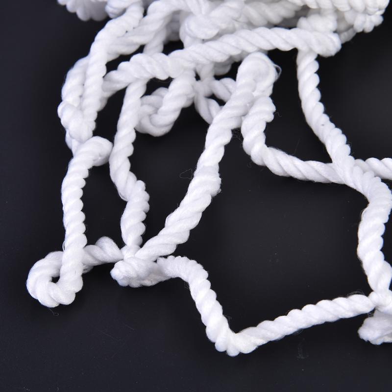 8x4ft Full Size Football Net for Soccer Goal Post Polypropylene Fiber Football Necessity Sports Match Training Tools