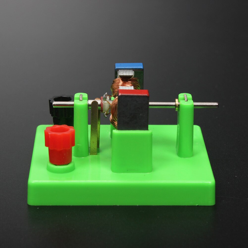 Kit de experimentos de física con Motor eléctrico CC para estudiantes, Kit de construcción con Motor eléctrico CC, ayuda a los estudiantes educativos, temporizador y curiosidad