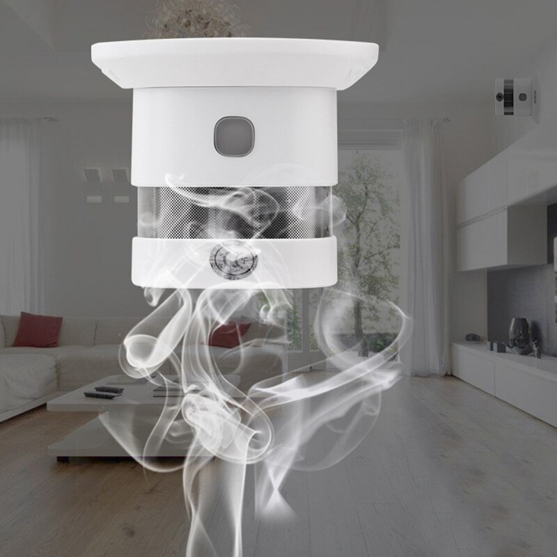 Smoke Detector Alarm with Built-In 10-Year Battery Fire Alarm Detector 80dB Health99