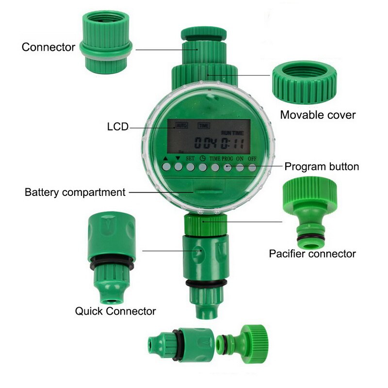 Automatic Watering Timer Irrigation Timer Ball Val... – Grandado