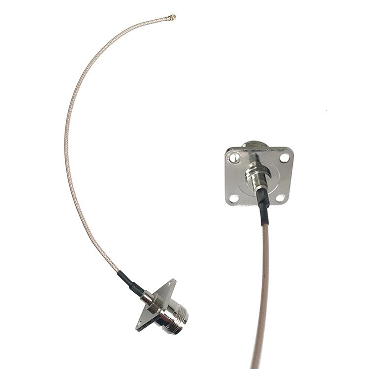 Oiyagai 10 Stuks IPX Vrouwelijke Naar IPX U.FL Vrouwelijke RF113 1.13mm Kabel - 15cm