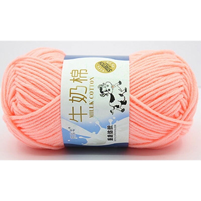 2.5MM lait doux coton doux bébé tricot laine fil épais fibres velours fil à tricoter à la main laine Crochet fil pour bricolage pull: 3