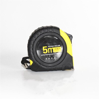 Professionele stalen rolmaat intrekbare draagbare meetlint liniaal precisie rolmaat digitaal 2m/3m/5m/7.5m/10m: 5m x 0.25m breed