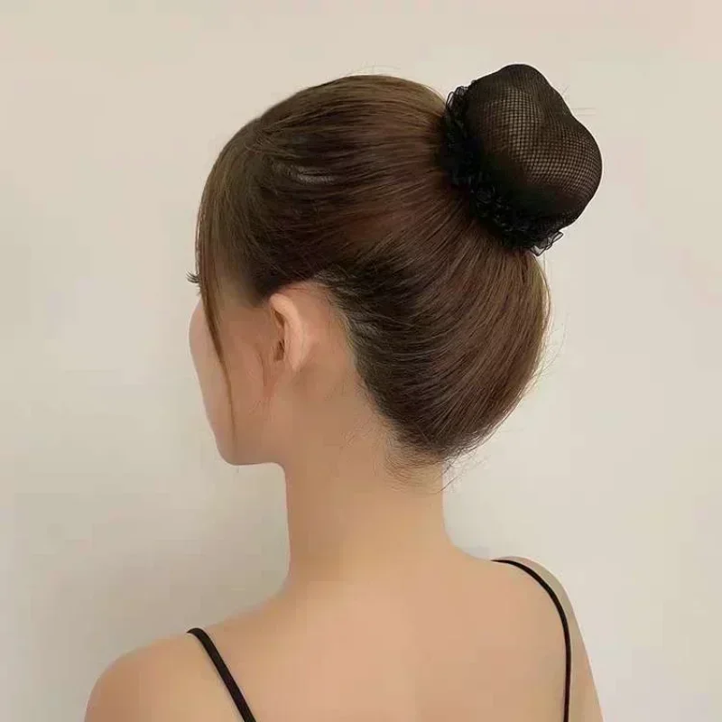Vrouwen Ballet Elastisch Haarnet Verstelbare Weave Verstelbare Trekkoord Stijl Hoofdbanden Mode Hoofddeksels Accessoires