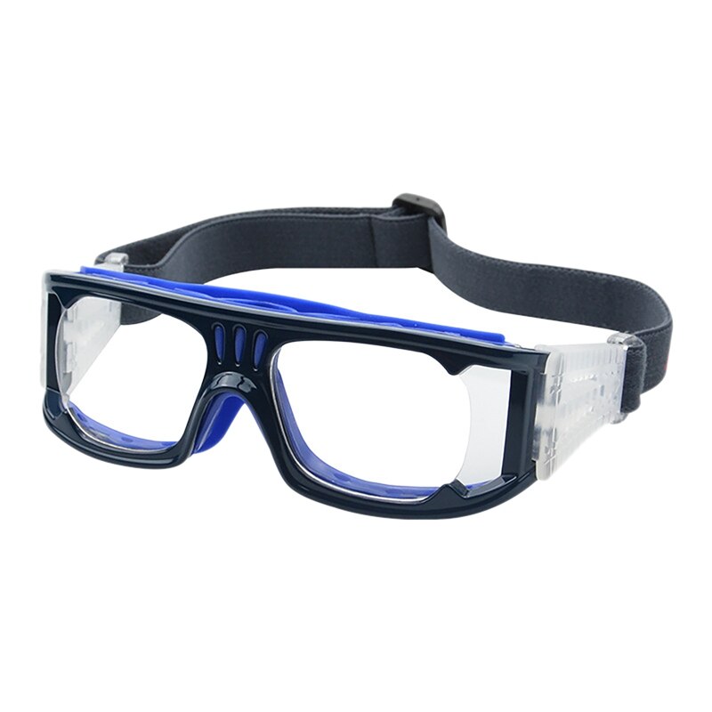 Basketbal Bril Sport Brillen Voor Mannen Anti-Collision Bril Fitness Training Bril Fietsen Bril: blue