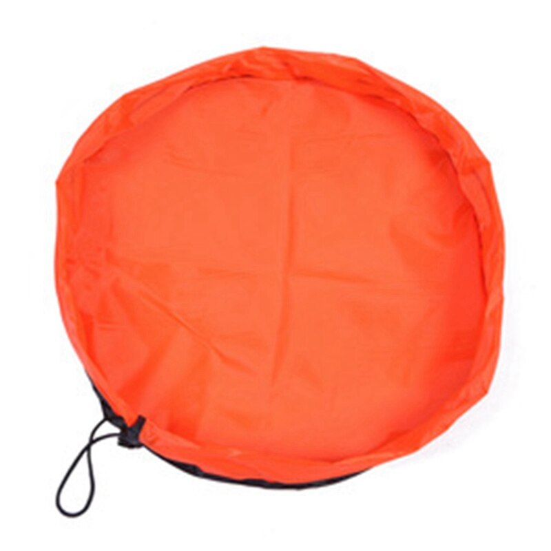 50cm oxford baby legemåtte børn kravlemåtte børn tæpper tæpper babylegetøj opbevaringstaske legetøjspose rund opbevaringstaske: Legetøj 9673or