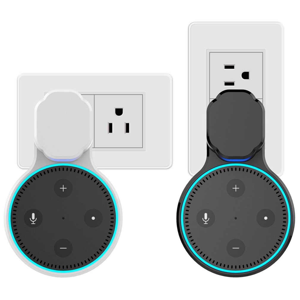 Prise support mural pour Alexa Echo Dot2 support mural pour enceintes intelligentes support mural support mural pour enceintes