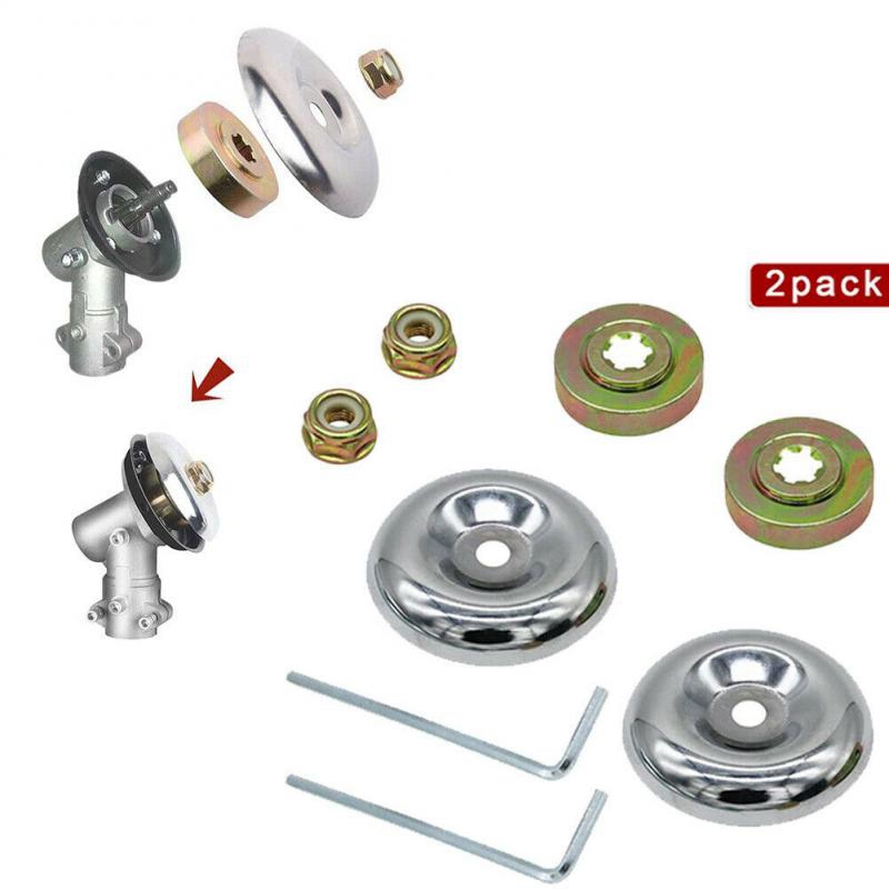 8Pcs Lawnmower Blade Adapter Kit Gardening Machine Lawnmower Blade Adapter Attachment Maintenance Kit