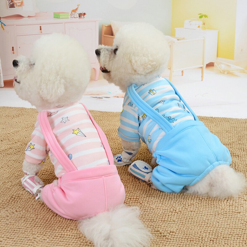 Winter Haustier Hund Kleidung für Hunde Overalls Pet Overall Cartoon Hund Mantel Welpen Katze Kleidung für Hunde Outfit Haustier Kleidung chihuahua
