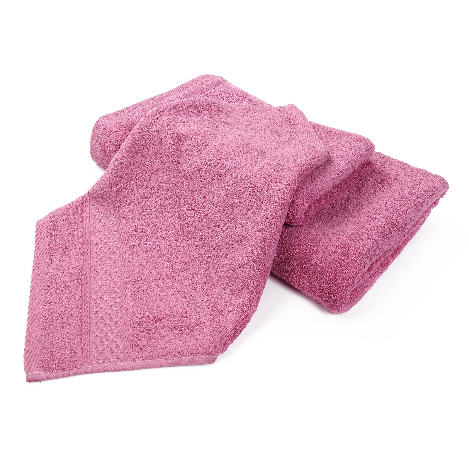 3Pcs Luxe Badhanddoek Set Hotel Zacht Katoen Zeer Absorberend Badkamer Sneldrogend Badstof Handdoeken Voor Hand Gezicht douche