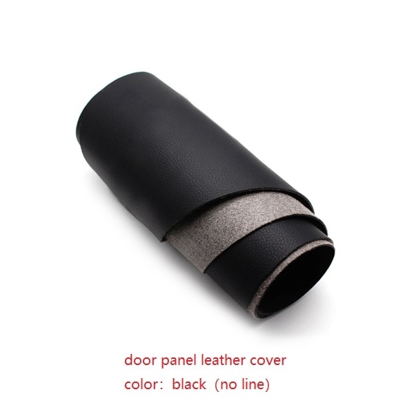 Dla VW golf 6 2010 2011 2012 2013 środek samochodu sterowania/klamka płyta podłokietnik skóra z mikrofibry pokrywa osłonowa: 4x door panel czarny