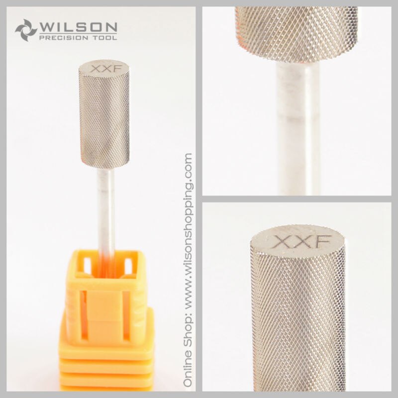 Small Barrel - Double Fine (XXF) - Gold / Silver - WILSON Carbide Nail Drill Bit