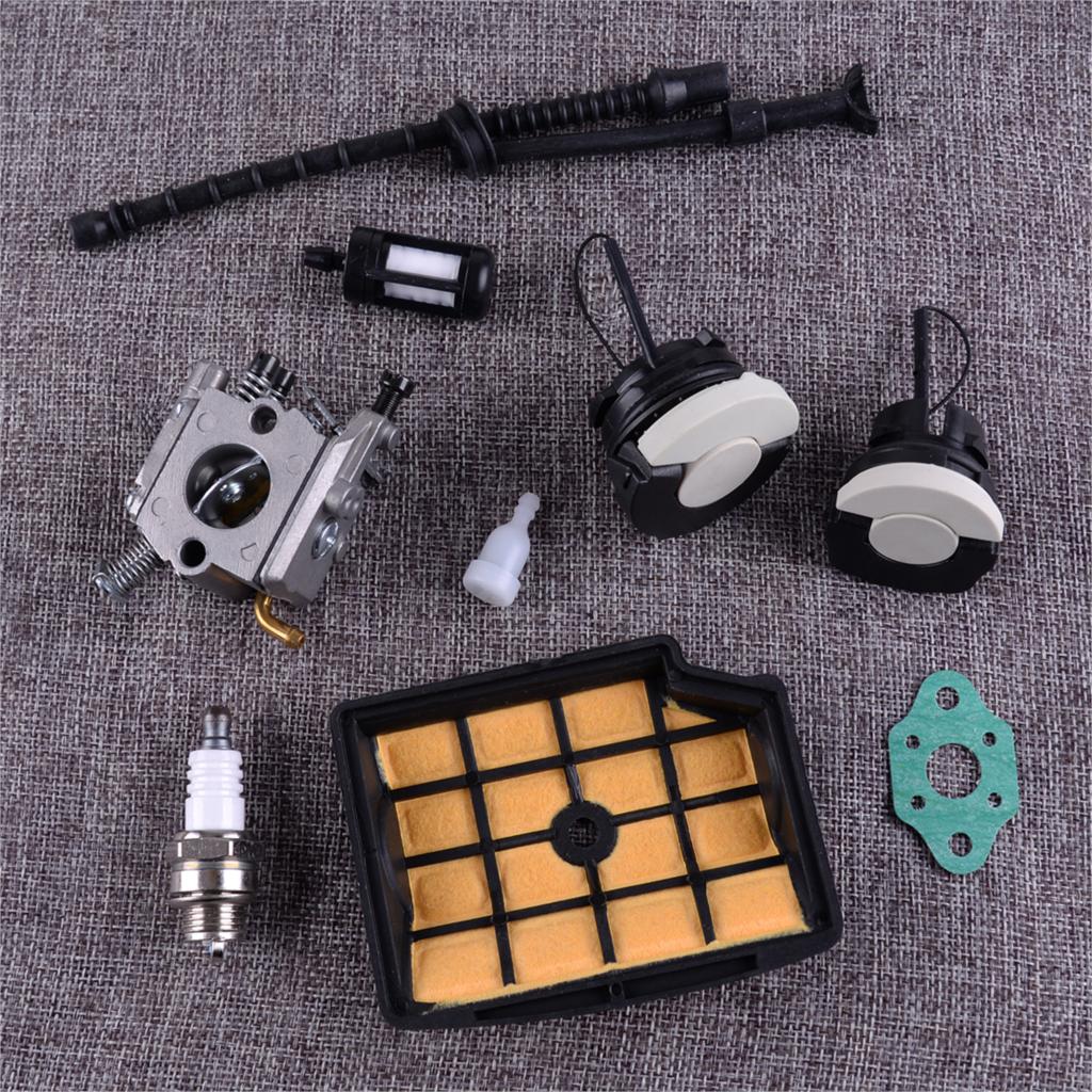 Letaosk 11291200653 Carburateur Brandstof Filter Carb Kit Kettingzaag Onderdelen Fit Voor Stihl MS200T 020T