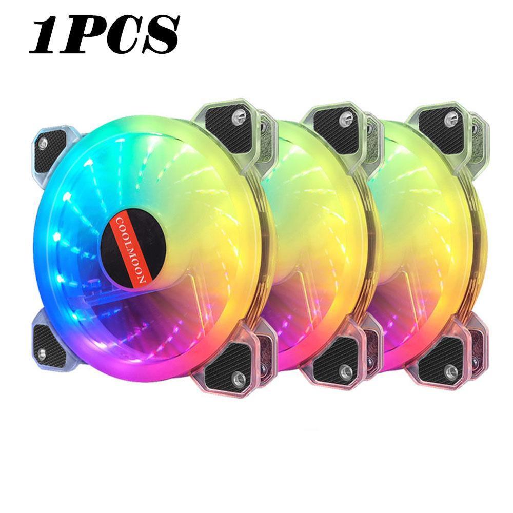 Aigo DR12 Pro Koeler Radiator Pc Case Fan Rgb 120Mm Ventilator Aanpassen Fan Speed Mute Ir Aura Sync Fan cooler Cooling Rgb Computer Fan