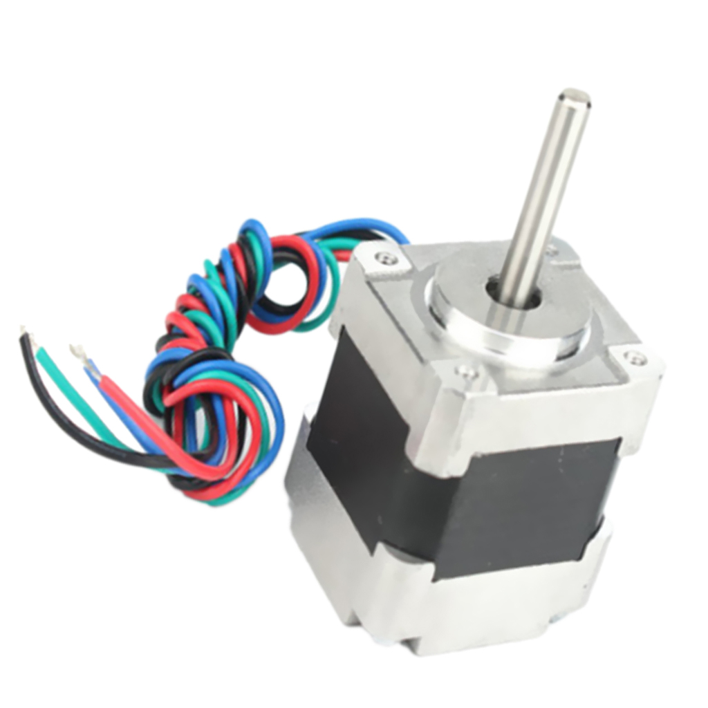 Motor paso a paso de dos fases de 35mm, 12 V/1 a 200 RPM, ángulo de paso de 1,8 grados con 4 cables para impresora 3D Nema14, CNC