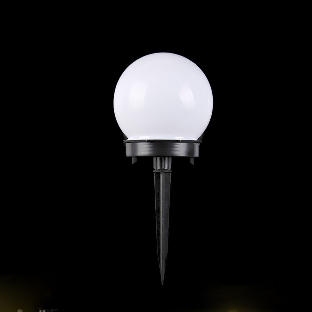 Round LED Solar Power Outdoor Garden Path Yard Ball Light Lamp Lawn Road Patio Garden courtyard lawn road ground light