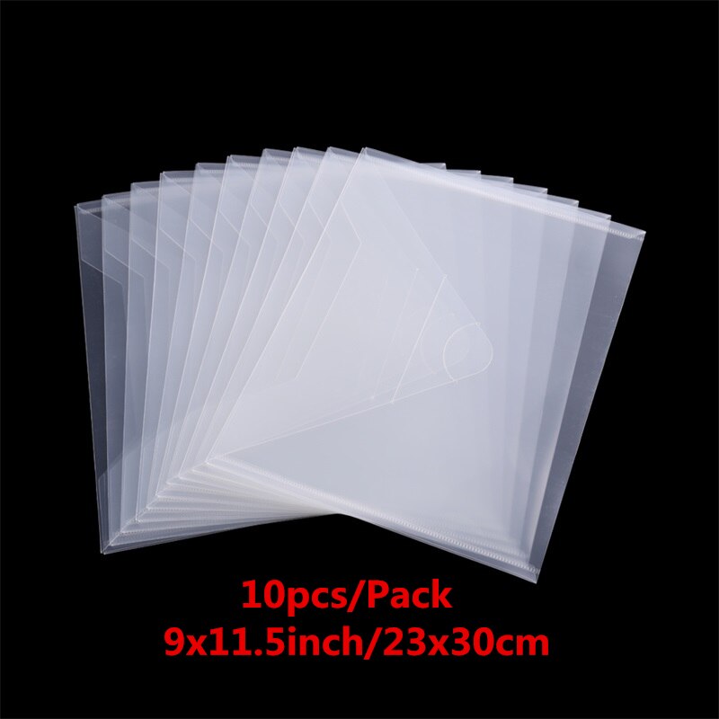 10 Pcs/pack Plastic Storage Envelopes for Clear Stamps and Cutting Dies Storage Pockets for Crafters Easy Close and Open: 1
