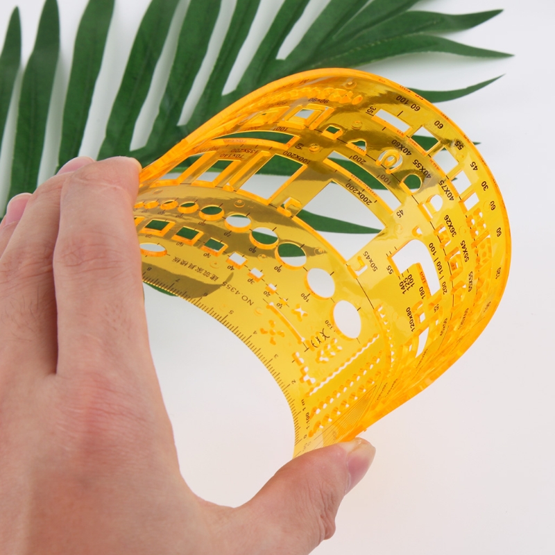 Universal Furniture Construction Architect Template Ruler 1:100