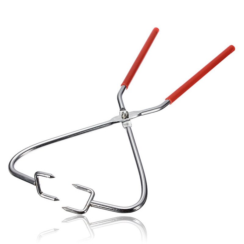 Shgo -Diy Handige Moderne Metalen Dompelen Tong Aardewerk Tool Voor Klei Modeling Sculpting Keramiek