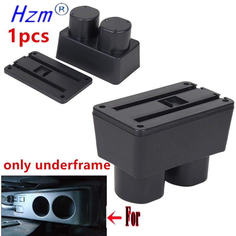 Dla Nissan Tiida podłokietnik ze schowkiem centrum schowek z uchwytem na kubek popielniczka akcesoria wewnętrzne części dekoracji 2005-2014: only underframe