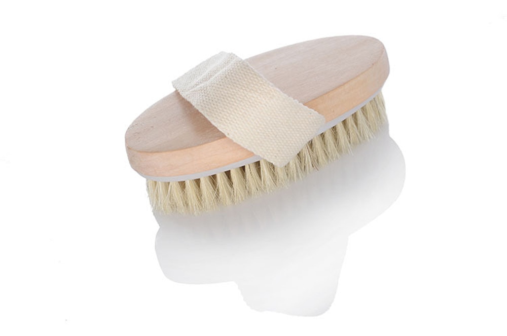 Cepillo de masaje cepillo para celulitis masajeador de espalda de limpieza Premium Cerda Natural de madera de baño ducha cuerpo piel seca, cepillo de Spa #50