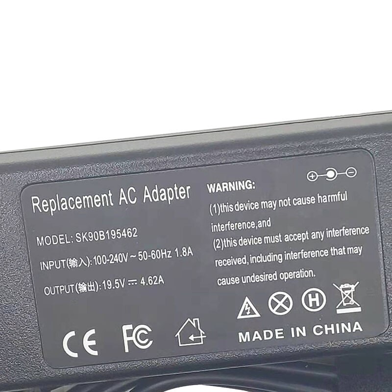 Gzsm 19.5v 4.62a 7.4*5.0mm ac laptop netzteil für dell  e6320 e6330 e6400 e6410 adapter  e6420 e6430 laptop ladegerät