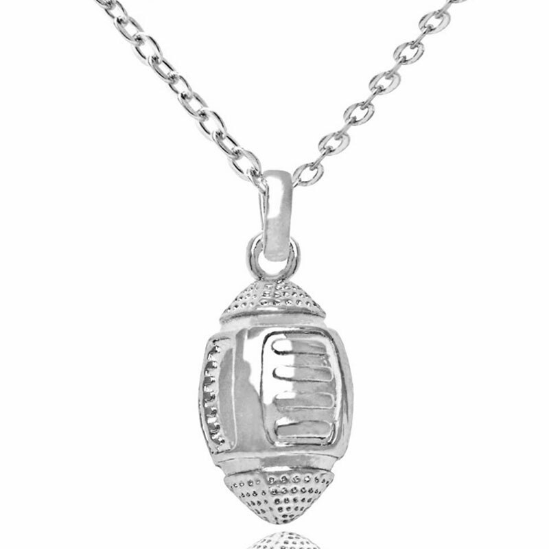 BUDROVKY Basketball Anhänger Halskette Edelstahl Kette Halskette Frauen Männer Sport Hüfte hüpfen Schmuck: U
