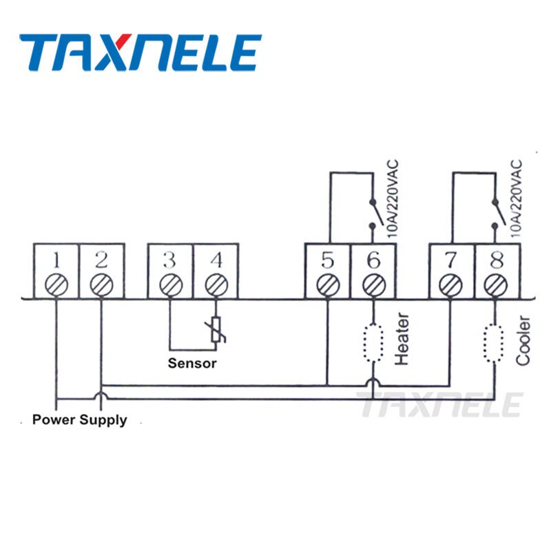 Digital Temperature Controller STC-1000 STC 1000 110V 220V 12V 24V Thermoregulator Thermostat Switch Thermometer Heater Cooler